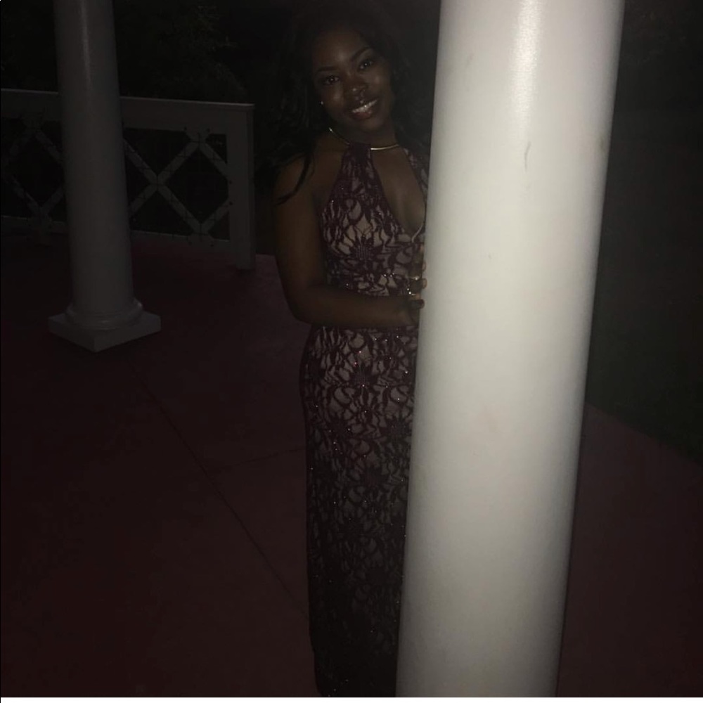 A long formal dress